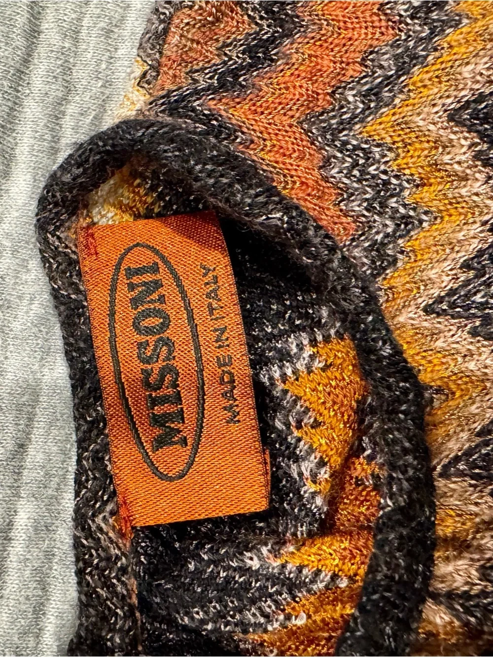 Authentic MISSONI Zigzag Knit Baby Top/Tunic (Fits 18M-2T)